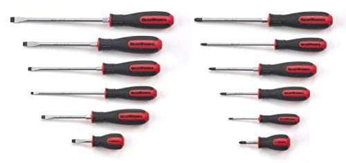 GEARWRENCH 12 Pc. Phillips®/Slotted Dual Material Screwdriver Set - 80051