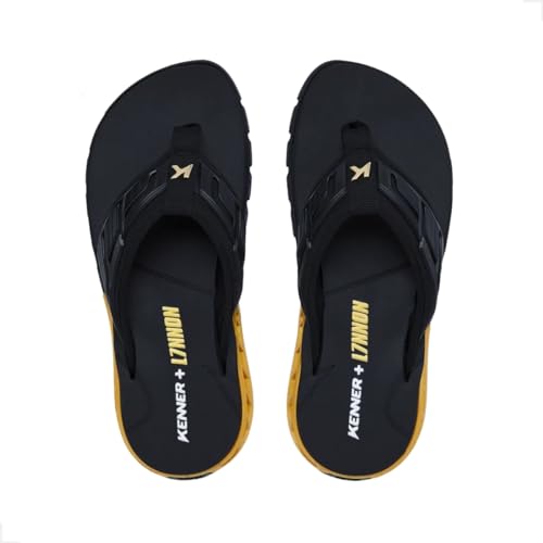 Kenner, Chinelo Kenner Rakka Full Force L7 DYN-02_FBA Cor:Preto;Tamanho:44