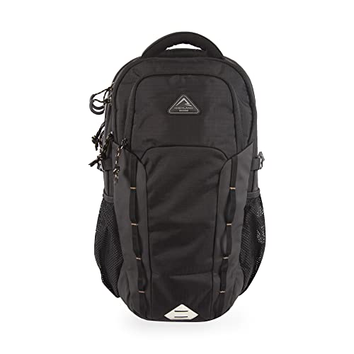 Mochila deportiva Highland Outdoor negra 38L miniatura 2