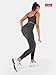Fanka Body Sculpt Leggings 2.0, Reversible No Front Seam, 360° Core Support, High-Recovery 4-Way Stretch, Moisture-Wicking，Dark Gray，M