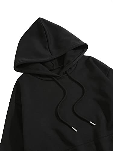 Image of TOPLOT Women's Wool Blend Solid Hoodie with Hooded Neck & Full Sleeve (Hoodie-5047)
