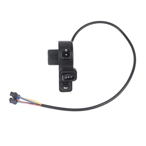 Commodo moto 3 en 1 robuste pour guidon 22mm de scooter et quad haut de gamme