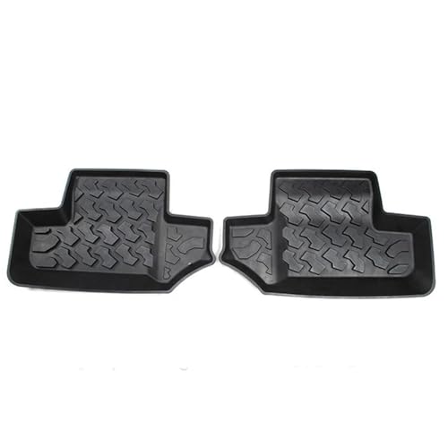 Tapis Auto Jeep Wrangler JK sans boue et étanche pour rangée arrière 2 portes