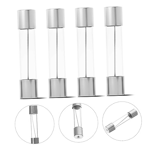 DOITOOL 400 Pcs Fusível Geladeira Microondas Refrigerador Para Maquillaje Forno Geladeira 1A Vidro D