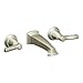 Moen Ts6204Orb Rothbury Two-Handle Wall Mount Bathroom Faucet, Oil Rubbed Bronze