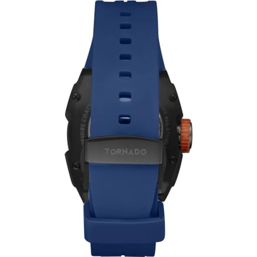 Image of Tornado XENITH Automatic Men's MIYOTA 82S7 Movement Watch, Automatic Display and High Quality Flexible And Durable Silicone Strap - T24302