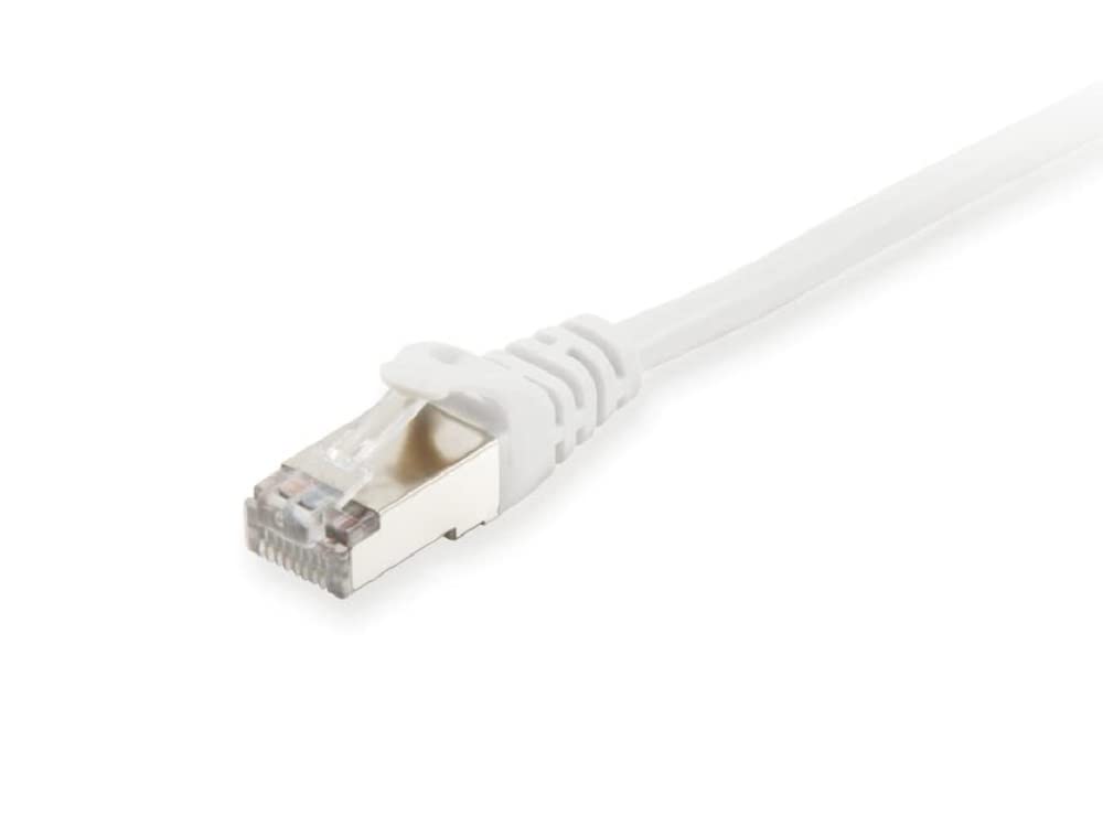 Equip Cable de conexión Cat6 S/FTP, 2 conectores RJ45, 1 m, caja de 40 unidades, color blanco