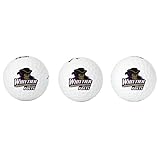 Desert Cactus Whittier College Three Golf Balls - Full Color 3 Pack, Whittier Poets Officially Licensed Gear (Design A)