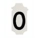 Brady 5010-0, 50100 Gothic Quik-Align, (25 Packs of 10 pcs)
