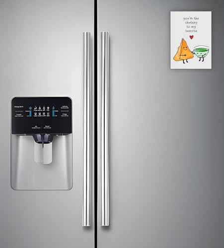 Image of Gift Me Bazar Fast Food Fridge Magnets for Refrigerator Stylish Decor | Home, Kitchen and Office Decoration | Best Souvenir Gift (You are The Chutney to My Samosa)
