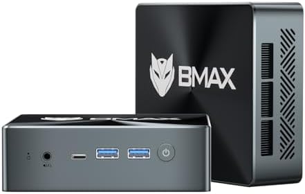 BMAX Mini Pc B8 Pro i7-1255U(up to 4.7GHz) 24G LPDDR5 RAM/1TB NVMe SSD ...