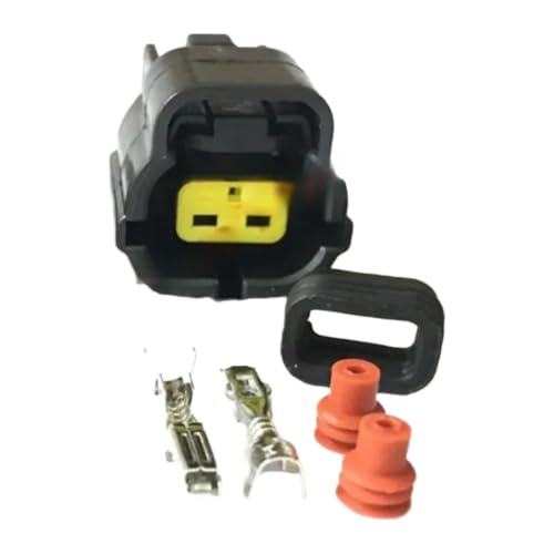 Conector de cable de 2 pines 174354-2 plug macho hembra juego 2
