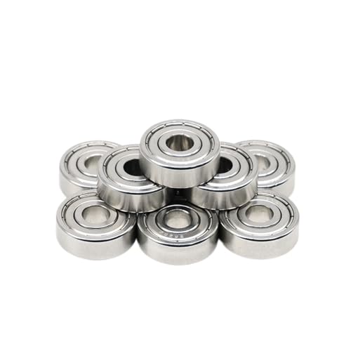 Rodamiento S628ZZ ABEC-7 8x24x8 mm de bolas miniatura en acero SUS440 de 5 piezas