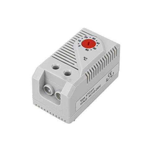 12V Mechanical Thermostat Switch 1Pc 0-60℃ Adjustable Compact Electric Mechanical Thermostat Temperature Controller Switch New(Kto011) #TOP6
