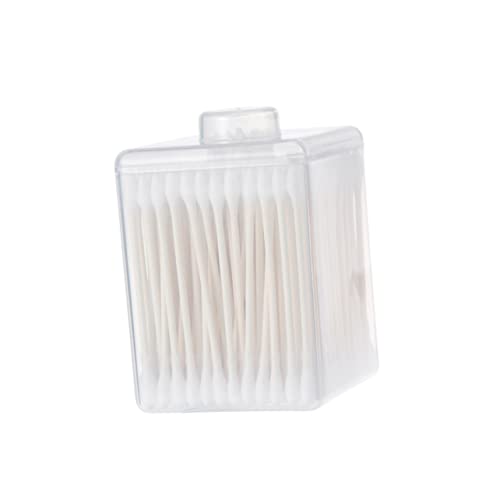 Mikinona Multipurpose Beauty Cotton Swabs 400pcs Double-ended Makeup Remover Swabs for Face Eyes