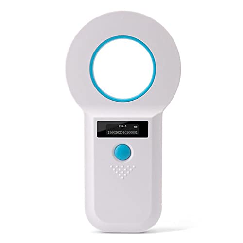 Scanner de micropuce d'identification chien chat et lecteur puce animal portatif
