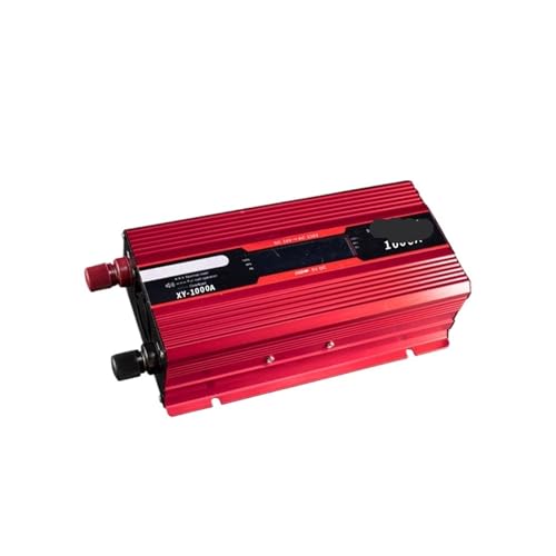 Onduleur haute puissance 12V vers 110V avec connecteurs Type-C et ports de charge rapide