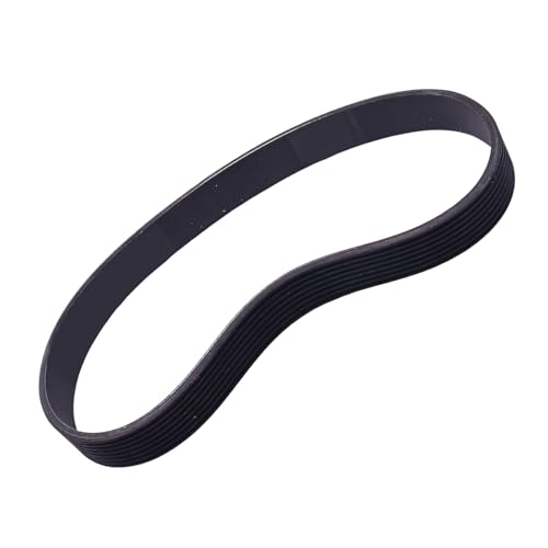 BCIOUS Cinta de correr profesional de materiales de goma, 381 mm de longitud, diseño resistente, ideal para equipos de gimnasio domésticos y comerciales, correa de transmisión para máquina de correr