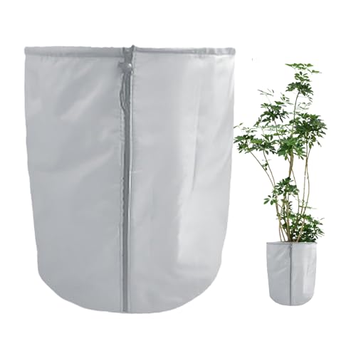 Housse de Protection Contre Le Gel, Tissu Oxford Respirant avec Feuille d'aluminium pour d'extérieur, Protection Efficace Contre Le Gel pour Arbre, 45 x 50 cm, 45 x 70 cm, 65 x 70 cm