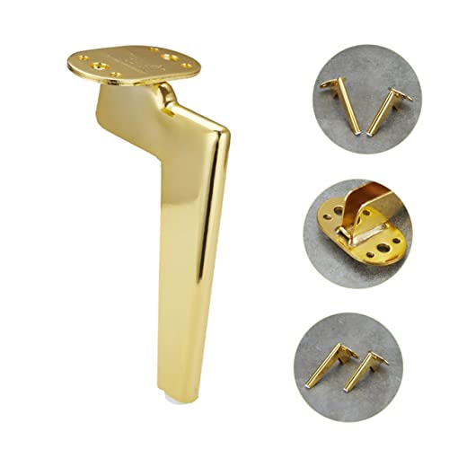 Patas para muebles de salón: cambia las patas de tu sofá y dale un estilo moderno dorado 6