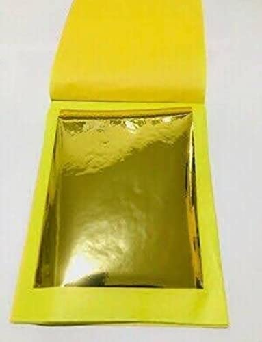 Image of FGLC Synthetic Gold Foils Tanjore Booklet 4x3 Inches 25 Pages for Tanjore Painting