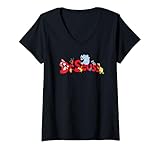 Womens Dr. Seuss Family V-Neck T-Shirt