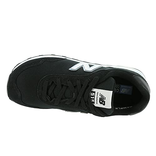New Balance Women's 515 V3 Sneaker, Black/Team Carolina, 5 Wide