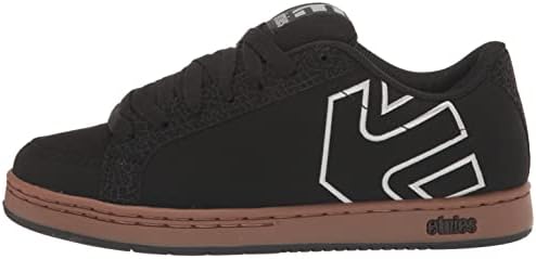 Etnies Men's Kingpin Skateboarding Shoe, Women 2 Skate, Black/Gum/Grey, 8 | Image 7