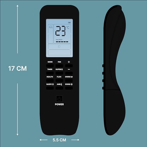 Image of ZIEVA Compatible with IFB AC Remote Control for 1.5, 1, 2 Ton Original - Air Conditioner Infrared Remote Controller with Backlight - Please Match The Original Remote (AC 273)