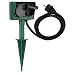 Produktbild REV 0595004555 Erdspiess, 2-fach Gartensteckdose, IP44, Kabel 1,4m, max. 3500W, grün