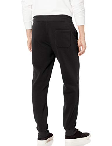 Wt02 Mens Jogger Fleece Sweatpants, New Black, Large Us #TOP1