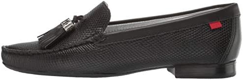 Marc Joseph New York Womens Leather Made in Brazil Wall Street Loafer, Black Cobra/Nappa, 5 M US | Image 7