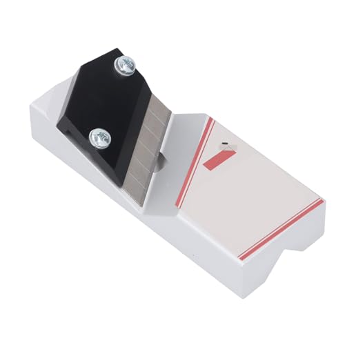 Plan de Chanfrein de Gypse, Type V à 45 Degrés, Raboteuse à Bois en Alliage D'aluminium, Vis en Acier Inoxydable, Serrage Stable