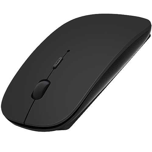 Image of Acer 21.5 Inch Full HD (1920 x 1080) IPS Ultra-Thin Zero Frame Computer Monitor (HDMI & VGA Port), SB220Q bi & AE Wish ANEWISH Bluetooth Mouse for Laptop /iPad /iPhone /Mac(iOS 13.1.2 and Above)