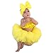 yuyuanDO 3pcs Bandeau Jupe Bebe Fille Tutu Bebe Robe Baptême Costume de Princesse Robe Princesse Photographie Nouveau né Bebe Cadeaux Bebe Fille Pas Cher (80(6-12mois))