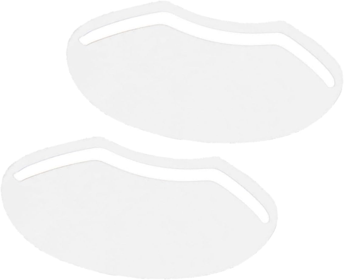 100pcs Hairdressing Tool Salon Hair Face Cover Eyeprotector Mask Salon Baffle Hair Cover for Face