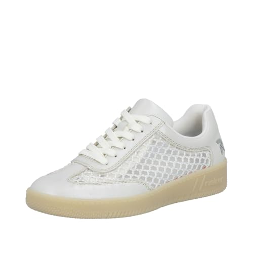 Rieker Damen M5521 Sneaker Low Metallic 37