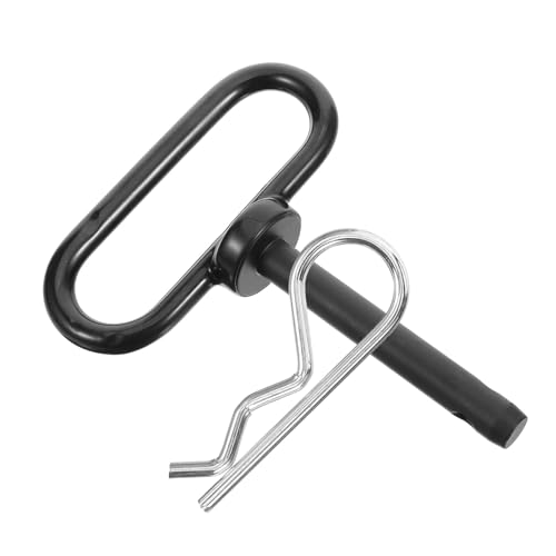 CAXUSD Goupille D'attelage 1/2 Pour Tondeuse à Gazon Agricole Et Remorque, Accessoire Robuste En Fer Traité, Compatible Tracteur Autoporté, Fixation Sécurisée Antirouille