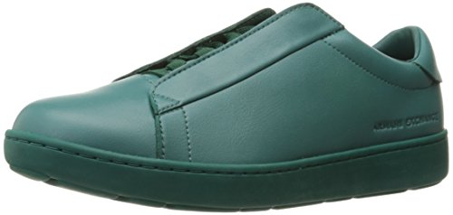 Armani Exchange A|x Men's Hidden Lace Sneaker Fashion Sneaker, Evergreen, 7 M US