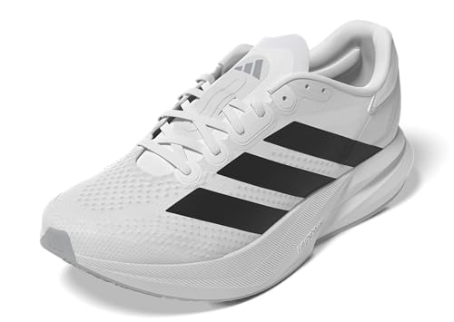 adidas Men's Duramo Speed 2 Running Cloud White/Core Black/Halo Silver 10.5 UK 45 1/3 EU