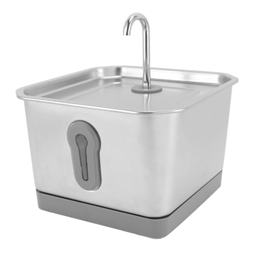 Fuente de Agua Automática para Gatos de Acero Inoxidable 3.5L miniatura 4
