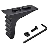 Benebou Non-Slip Checkered Hand Stop, Solid Aluminum Alloy Construction, Lightweight & Durable, Universal for M System