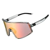 ROCKBROS(ロックブロス)偏光サングラス スポーツサングラス UV400 TAC偏光レンズ 釣り 自転車 ロードバイク 登山 サングラス ゴルフ テニス アイウェア 超軽量26g メンズ レディース 4色