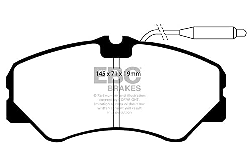 Brake Shoe Set Rear 220mm ⌀ 60mm Thickness Fits Nissan Cabstar EBC Brakes 6462