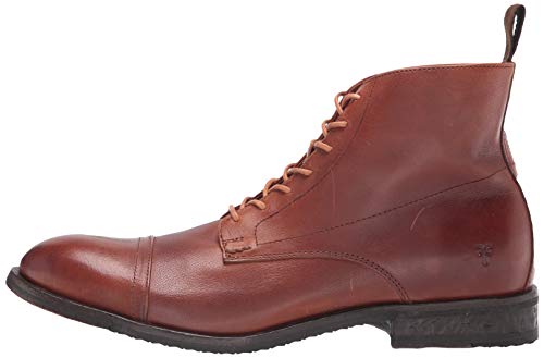 Frye Men's Grant Lace Up Combat Boot, Cognac, 8 #TOP7