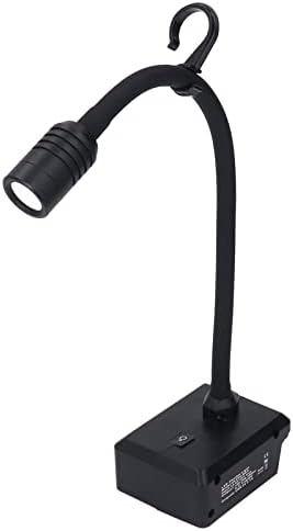 SARITE LED Work Light, Cordless Gooseneck Lamp 3 Modes Dual USB Desk Lamp with Hook, Compatible with BlackDecker for 20V Battery/1738