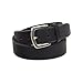 ARIAT Men's Embossed Logo Beveled-Edge Leather Belt, Black, 36