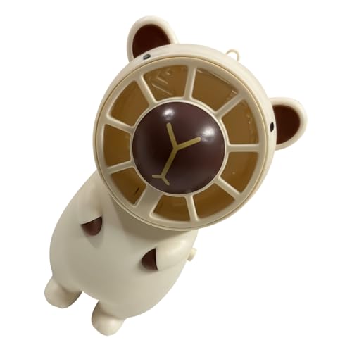 Ventilador portátil | Capybara Desk Fan Handlohed | Potente refrescante decoración linda, accesorios de viaje silenciosos recargables USB para camping, hogar, oficina