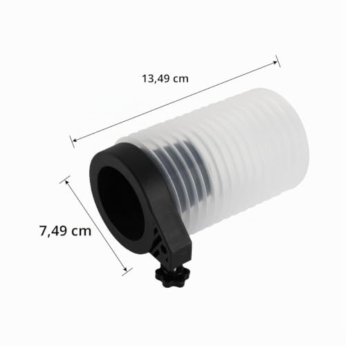Miniatura 7 de Nicear Recolector De Polvo Para Taladro Eléctrico Y Martillo Perforador Ajuste Universal Pvc Y Goma Para Martillos Perforadores Recolector De Polvo Para Taladro De Goma