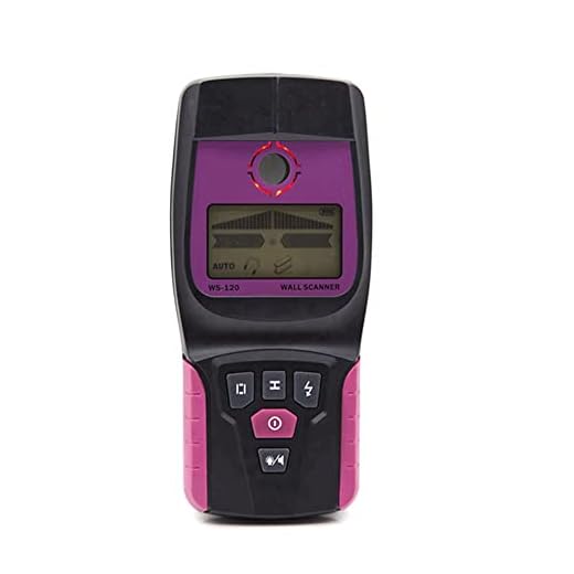 CosyCaya EscáNer de Pared Digital de Mano Profesional MultifuncióN Detector de Pared Cables Cable TuberíA de Agua de PVC